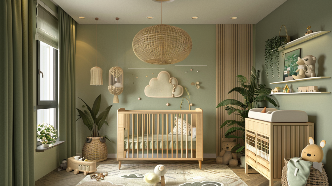 Stil im Kinderzimmer: Skandinavisches, minimalistisches Design